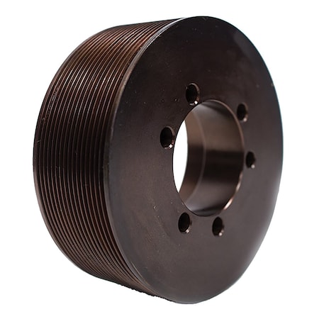 Bushing 6 Groove Poly-V Pulley 6 Inch OD